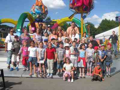 Juillet 2010: les enfants font la Foire