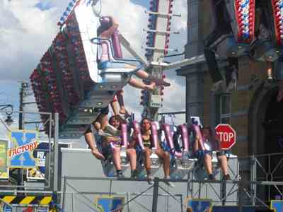 Juillet 2010: les enfants font la Foire