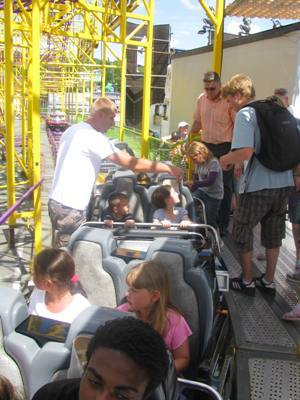 Juillet 2010: les enfants font la Foire