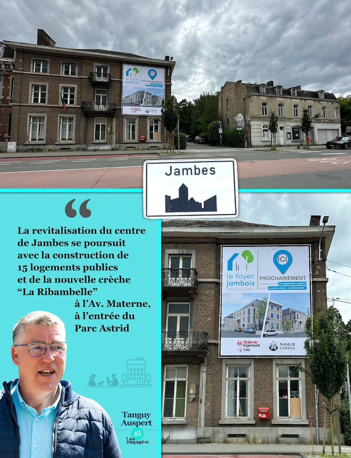 Foyer jambois : 15 logements et une crèche avenue Materne