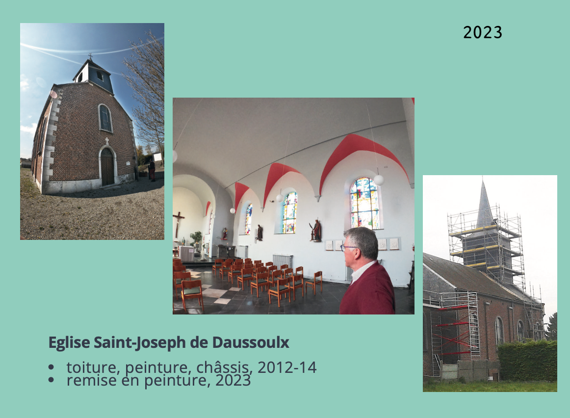 L'église Saint Joseph de Daussoulx