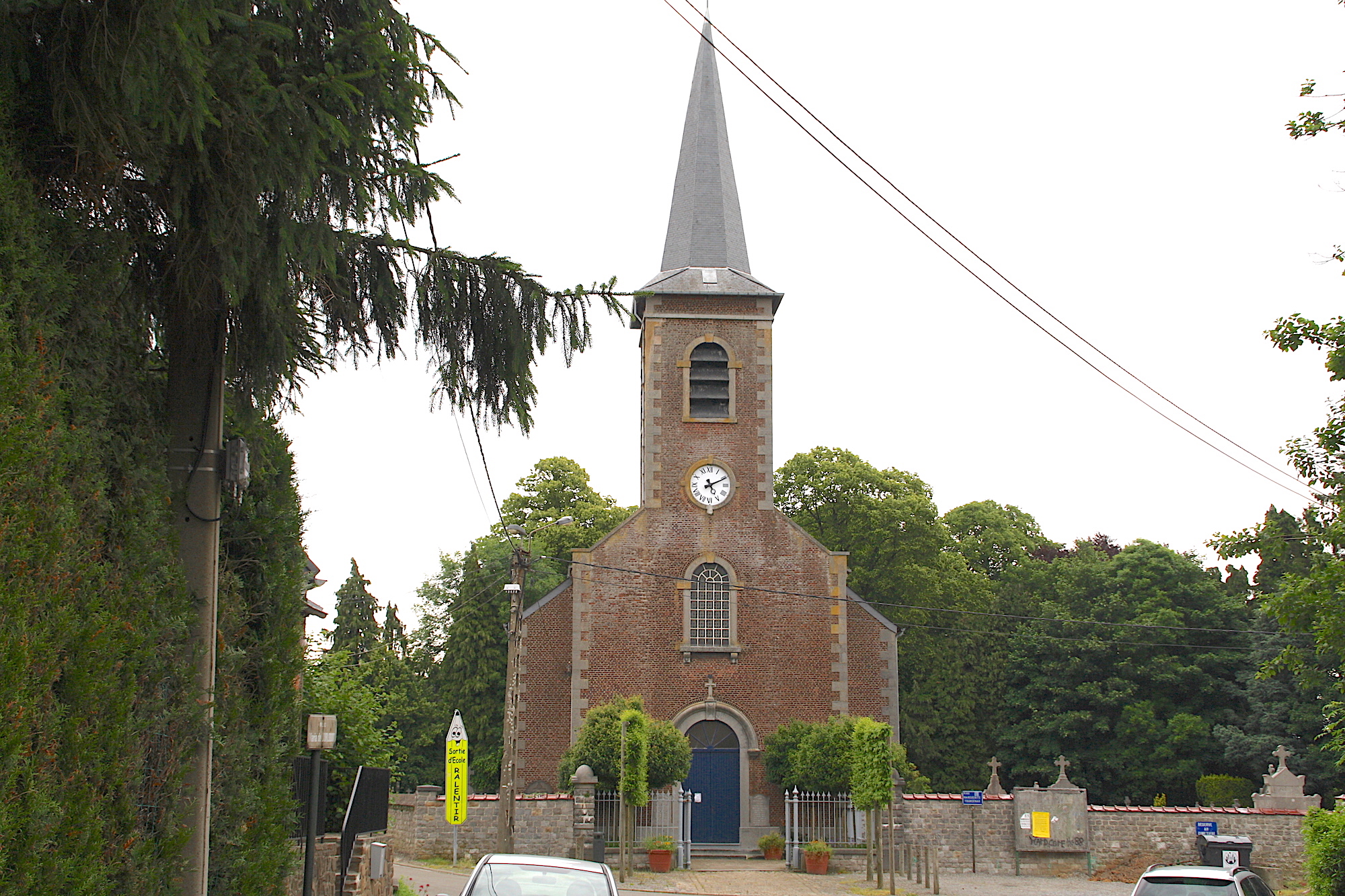 L'église Saint Materne de Suarlée