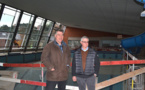 Piscine de Saint Servais : une nouvelle verrière